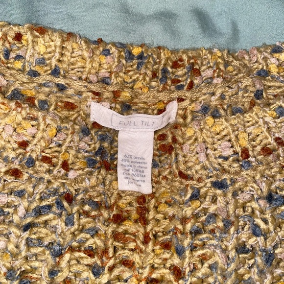 Brown Multicolored Loose Cozy Sweater - Picture 4 of 6